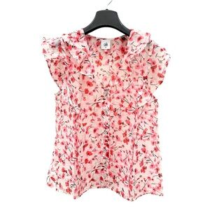 Cabi Blouse Sleeveless 6510 Besotted Top, New W/ Tags Feminine, Floral, Size Med